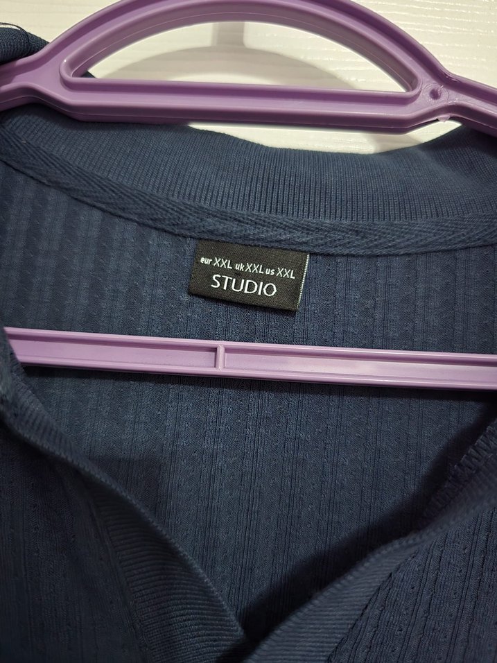 Lacivert Erkek Polo Tişört - Görsel 2