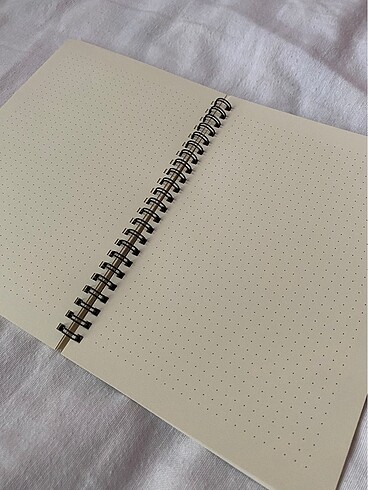  Sevimli Hayvan Desenli Noktalı Spiral Defter (A5)