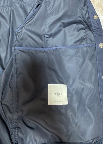 Düğmeli Lacivert Denim Erkek Ceket - Görsel 6