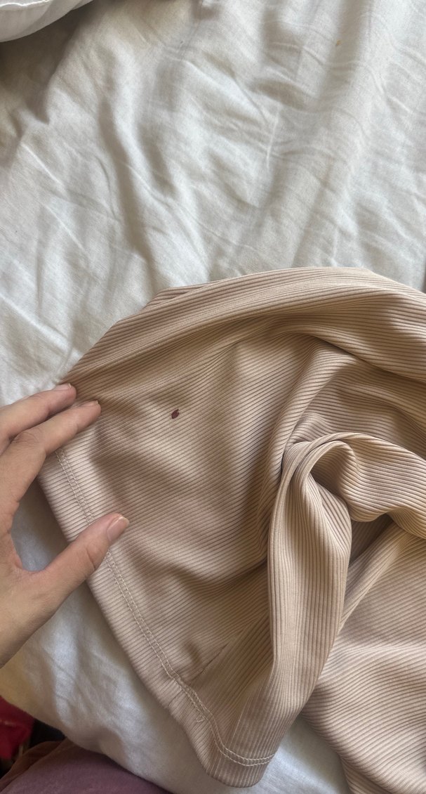 Bej Kemer Detaylı Kadın Kumaş Pantolon - Görsel 5