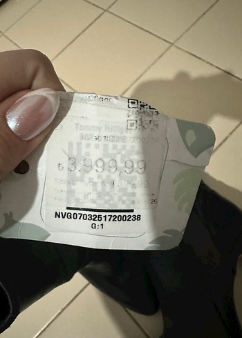 Tommy hilfiger hakiki deri - Görsel 4