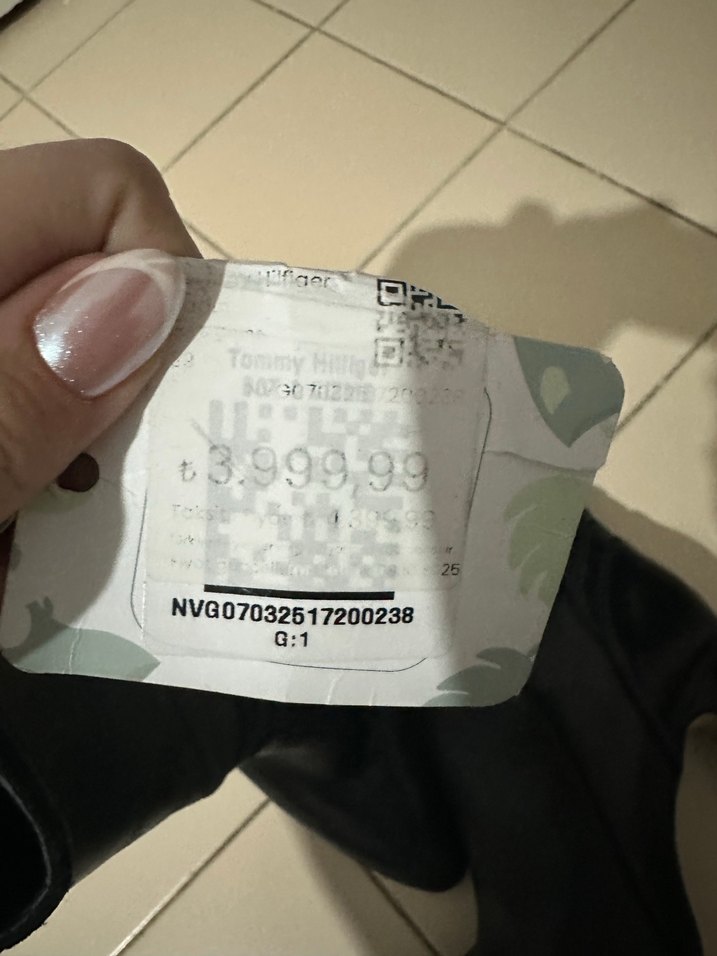 Tommy hilfiger hakiki deri - Görsel 4