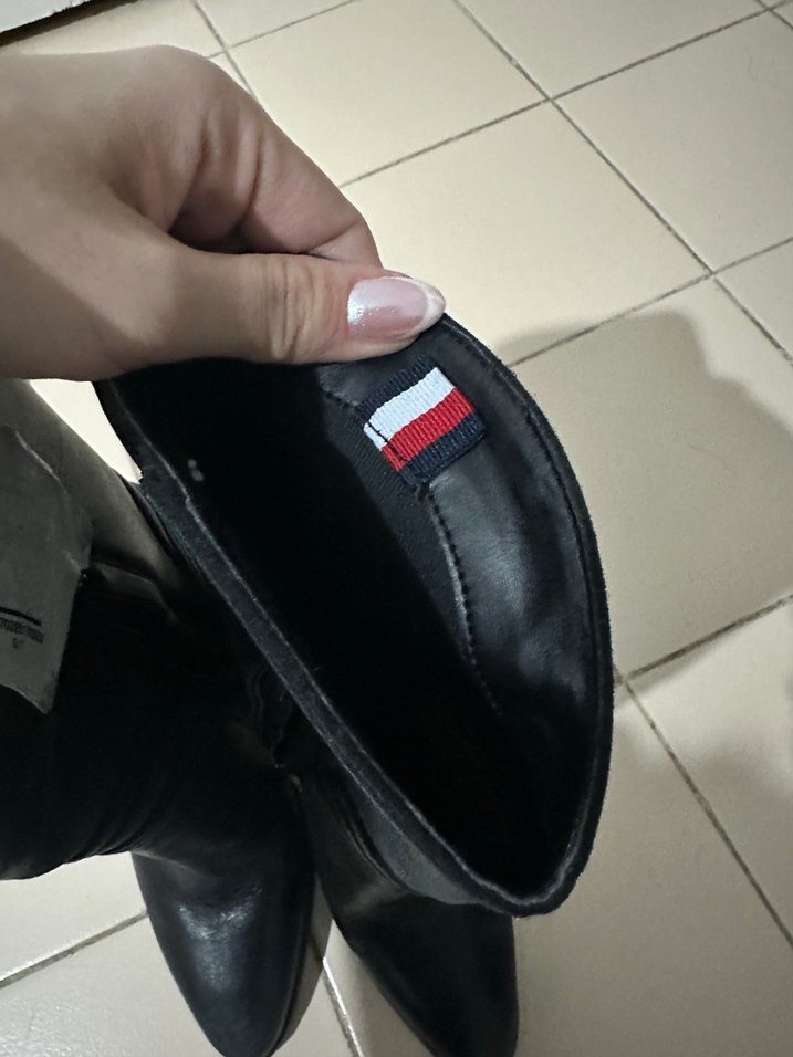 Tommy hilfiger hakiki deri - Görsel 5