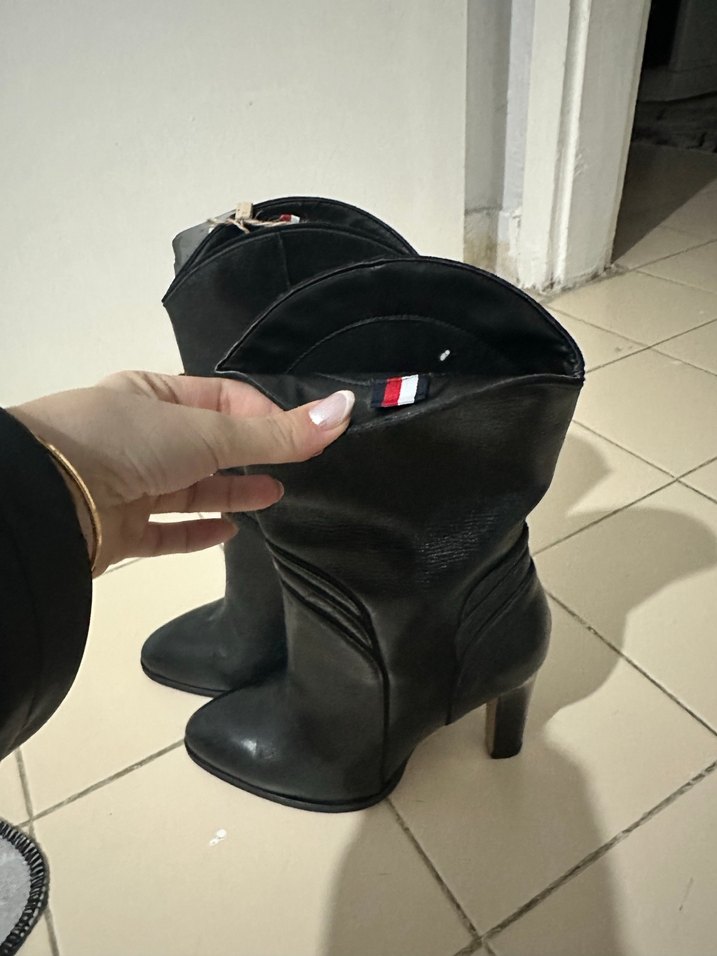 Tommy hilfiger hakiki deri - Görsel 2