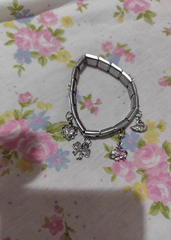 5 charmlı pinterest tarzı italyan bileklik - Görsel 6