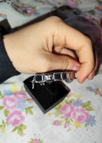 5 charmlı pinterest tarzı italyan bileklik - Görsel 8