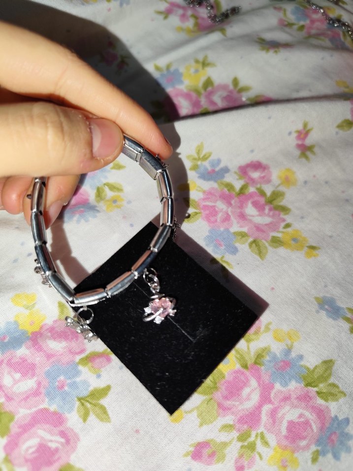 5 charmlı pinterest tarzı italyan bileklik - Görsel 2