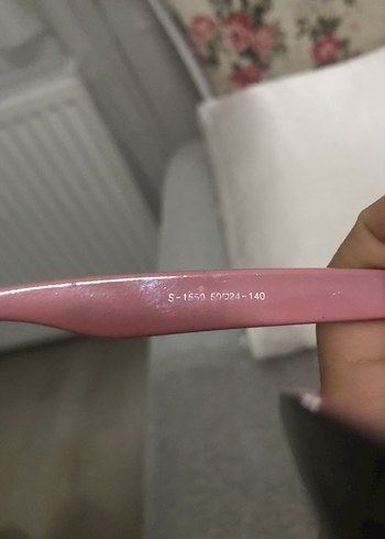 Rayban pembe güneş gözlüğü - Görsel 9