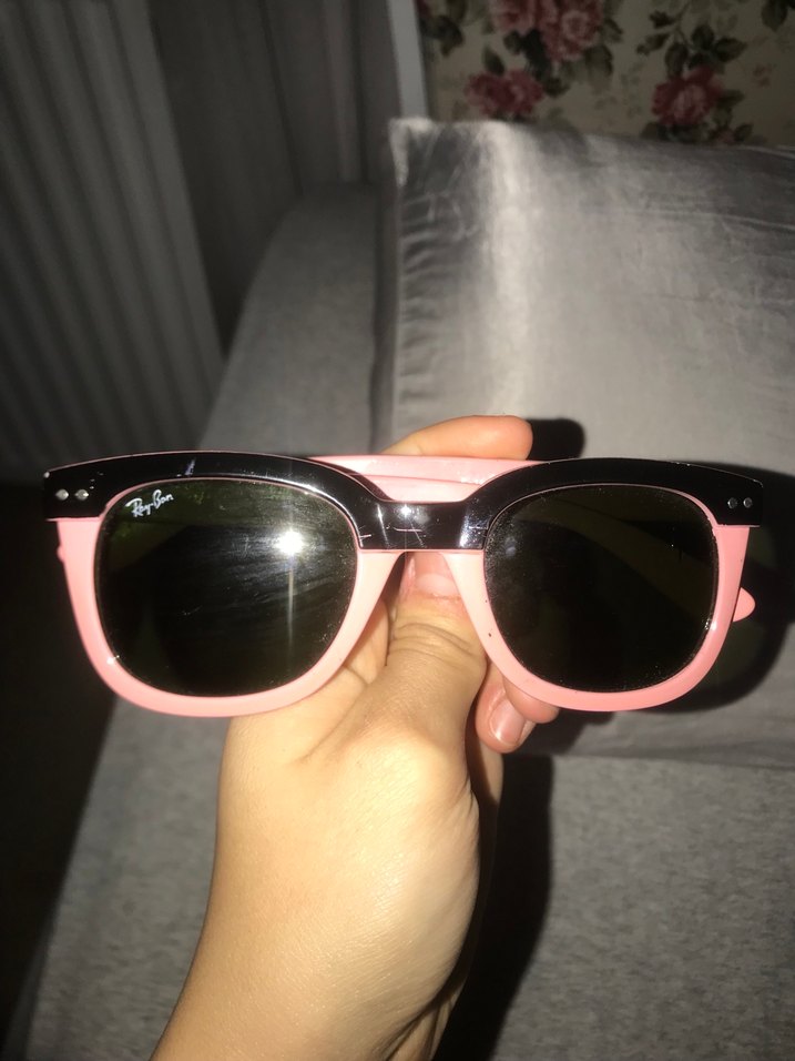 Rayban pembe güneş gözlüğü - Görsel 2