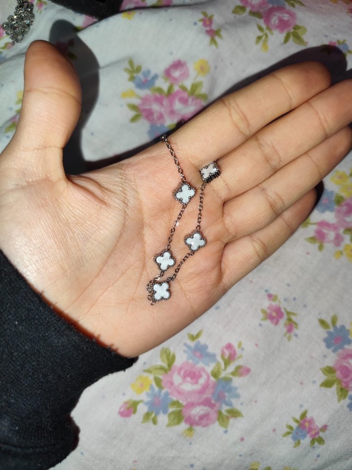 Van cleef model yonca çelik bileklik - Görsel 2