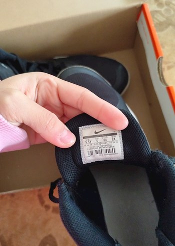 Siyah Gri Nike kadın Basketbol Ayakkabısı - Görsel 7