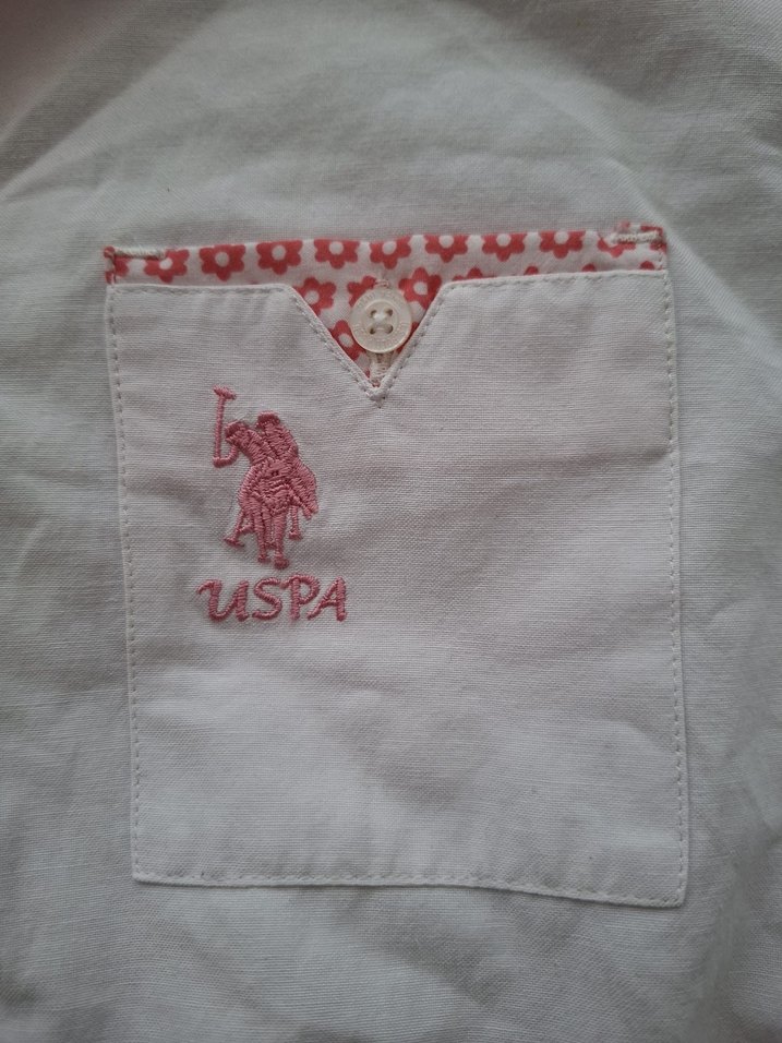 Uspa çiçek detaylı gömlek  - Görsel 2