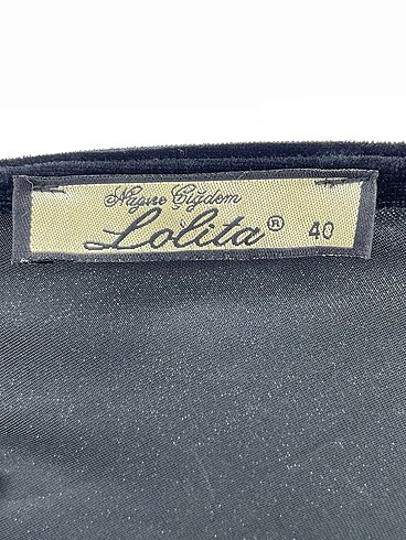 40 Beden siyah Renk Vintage Love Kısa Elbise %70 İndirimli.
