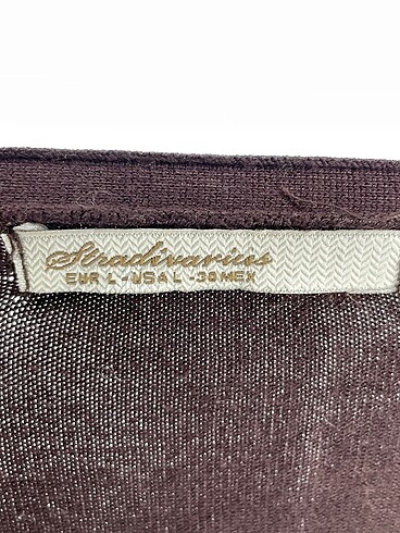 l Beden kahverengi Renk Stradivarius Hırka %70 İndirimli.