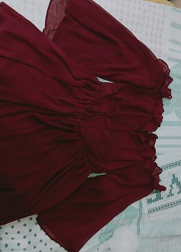 Trendyol & Milla Bordo elbise abiye