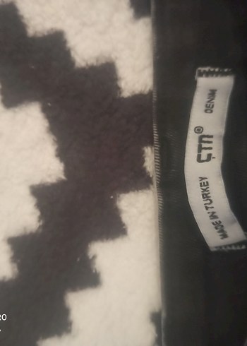 xs Beden Siyah Gri Batik Desenli Kadın Denim Pantolon