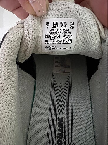 40 Beden gri Renk Puma Spor Ayakkabı