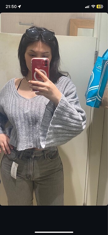 Diğer gri jean