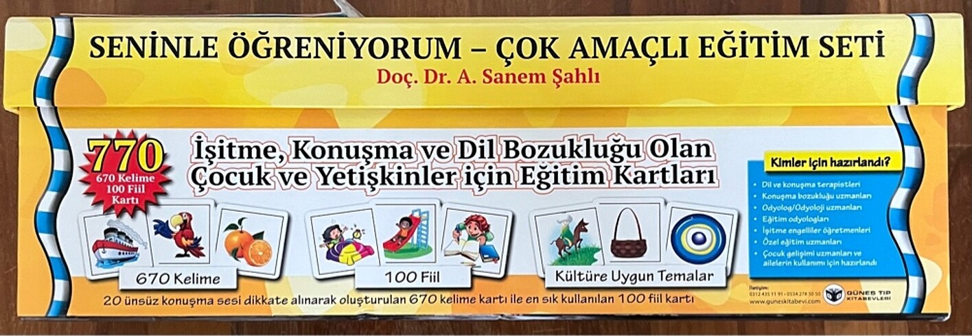 Seninle öğreniyorum - işitme, Konuşma ve dil bozukluğu olan çocu