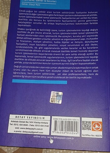  Beden Renk Turizm isletmeciligi kitap