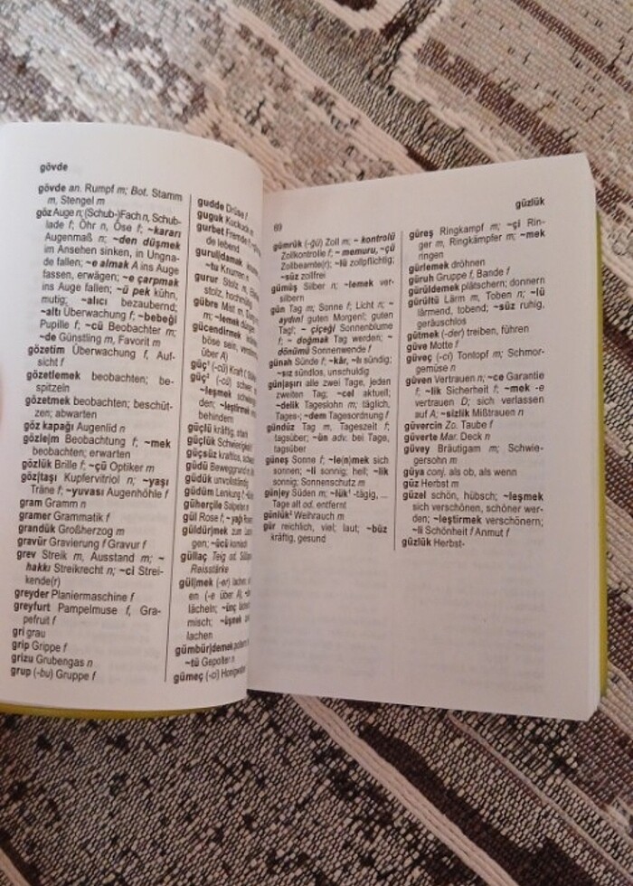 Almanca türkce sözlük - Görsel 3