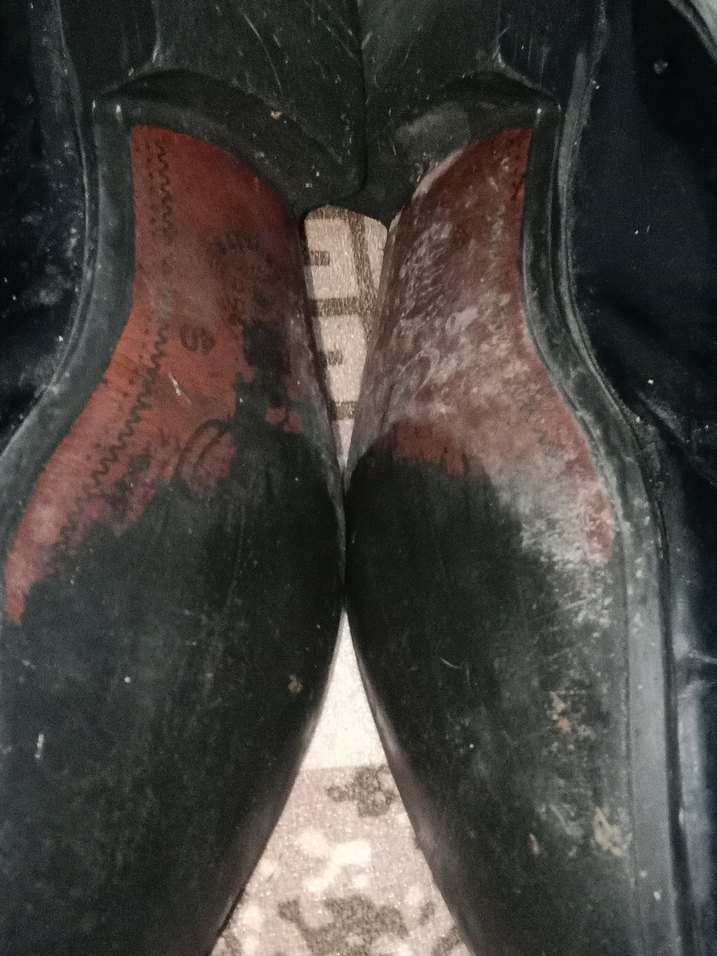 Erkek Siyah Parlak Klasik Ofis Ayakkabısı - Görsel 5