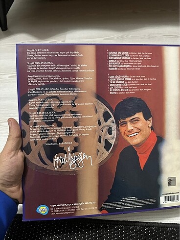 Ferdi Özbeğen yaşadıkça 33lük plak - Görsel 2