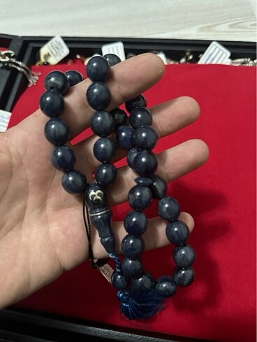 Katalin Tesbih Gümüş İşlemeli - Görsel 3