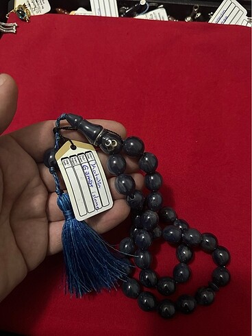 Katalin Tesbih Gümüş İşlemeli - Görsel 2