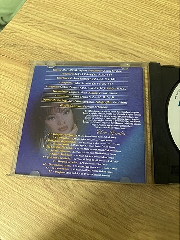 Ebru Gündeş ~ Ben Daha Büyümedim müzik CD si - Görsel 3