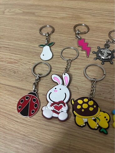7 adet anahtarlık - Görsel 3