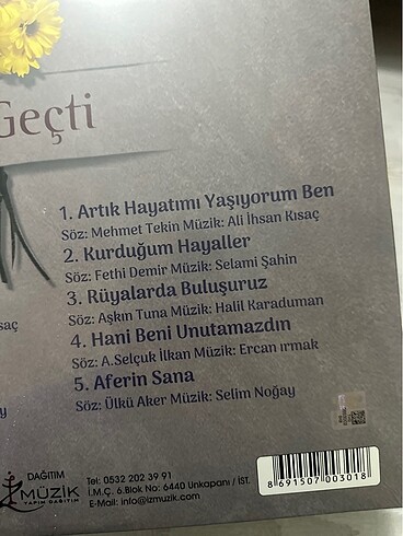 Ferdi Özbeğen yaktı geçti 33lük plak - Görsel 4