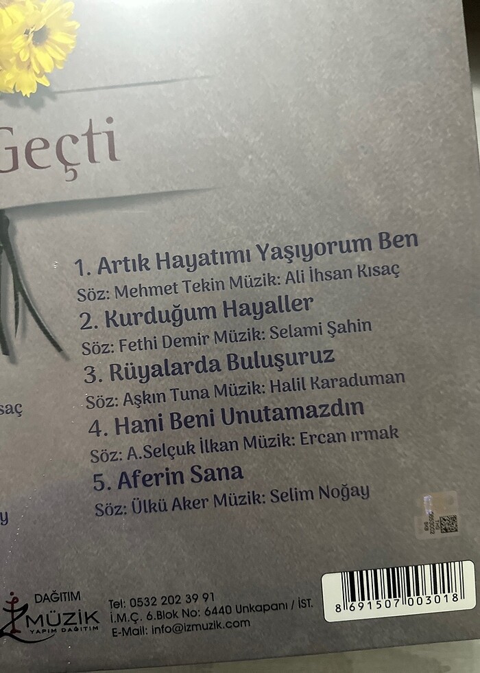 Ferdi Özbeğen yaktı geçti 33lük plak - Görsel 4