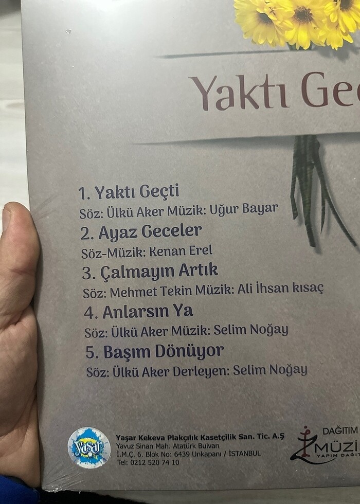 Ferdi Özbeğen yaktı geçti 33lük plak - Görsel 3