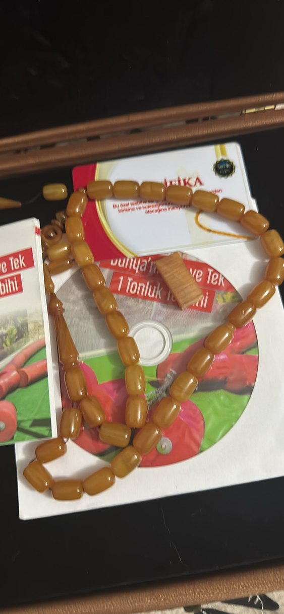 Klasik Camel Rengi Erkek Tesbihi - Görsel 2