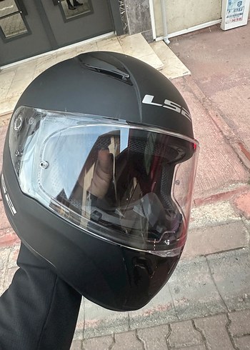 LS2 Siyah Biker Kask XL - Görsel 8