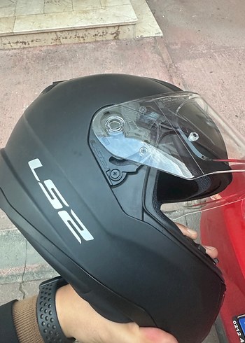 LS2 Siyah Biker Kask XL - Görsel 2