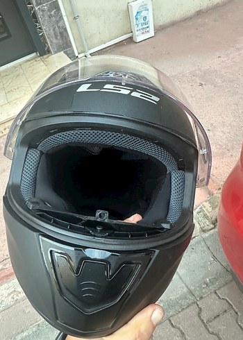 LS2 Siyah Biker Kask XL - Görsel 6