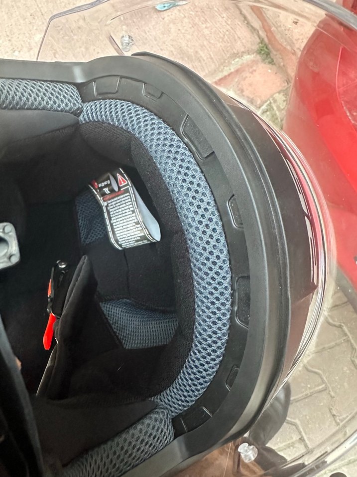 LS2 Siyah Biker Kask XL - Görsel 4