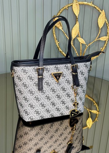 Zincir Detaylı Kahverengi Deri Kadın Çanta - Görsel 5