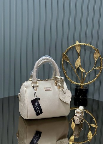 Kahverengi Deri Parlak Yılan Desenli Kadın Çanta - Görsel 6