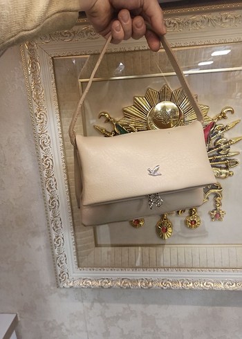 Bordo Deri Kadın Çanta - Görsel 3