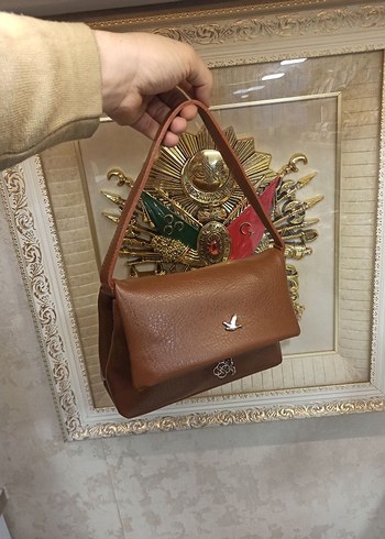 Bordo Deri Kadın Çanta - Görsel 2