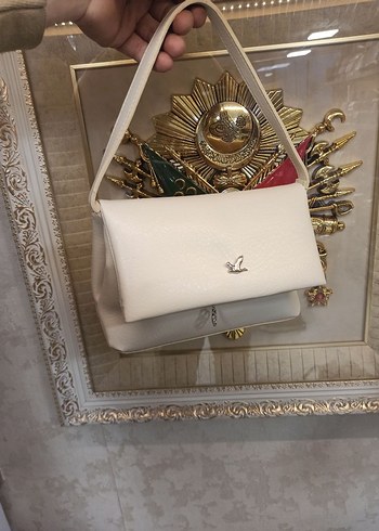 Bordo Deri Kadın Çanta - Görsel 5