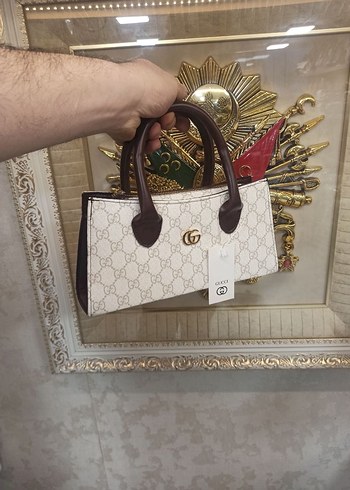 Siyah Deri Gucci Kadın Çanta - Görsel 6