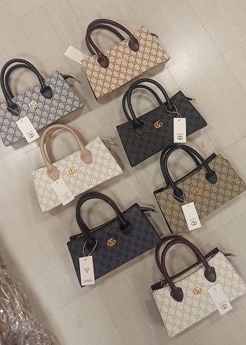 Siyah Deri Gucci Kadın Çanta - Görsel 7