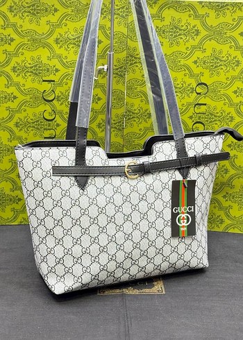 Kahverengi Baskılı Kadın Omuz Çantası - Görsel 6