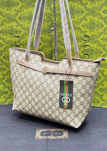 Kahverengi Baskılı Kadın Omuz Çantası - Görsel 4