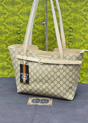 Kahverengi Baskılı Kadın Omuz Çantası - Görsel 10