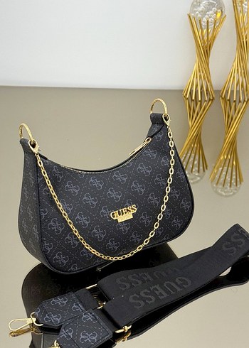 Pembe Baskılı Kadın Omuz Çantası - Görsel 6